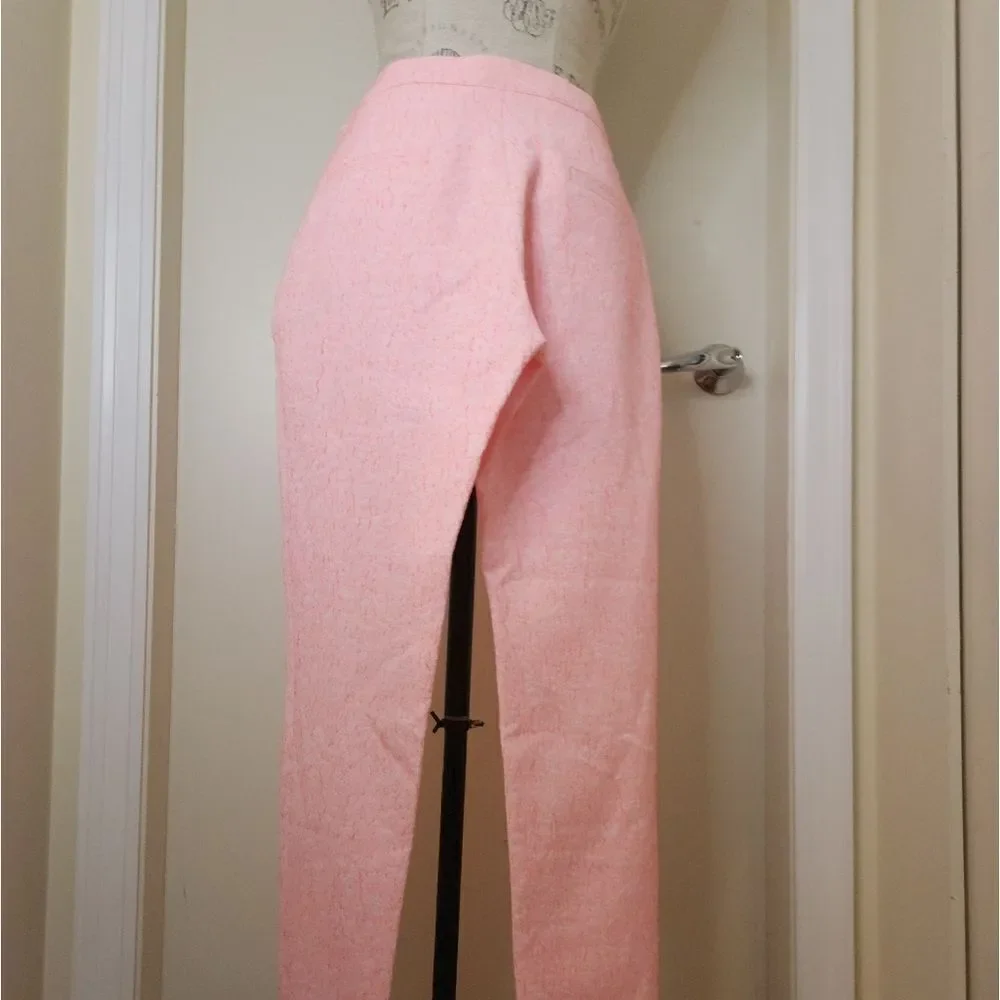Maison Kitsuné Pink Capris skinny Pant - Picture 5 of 7